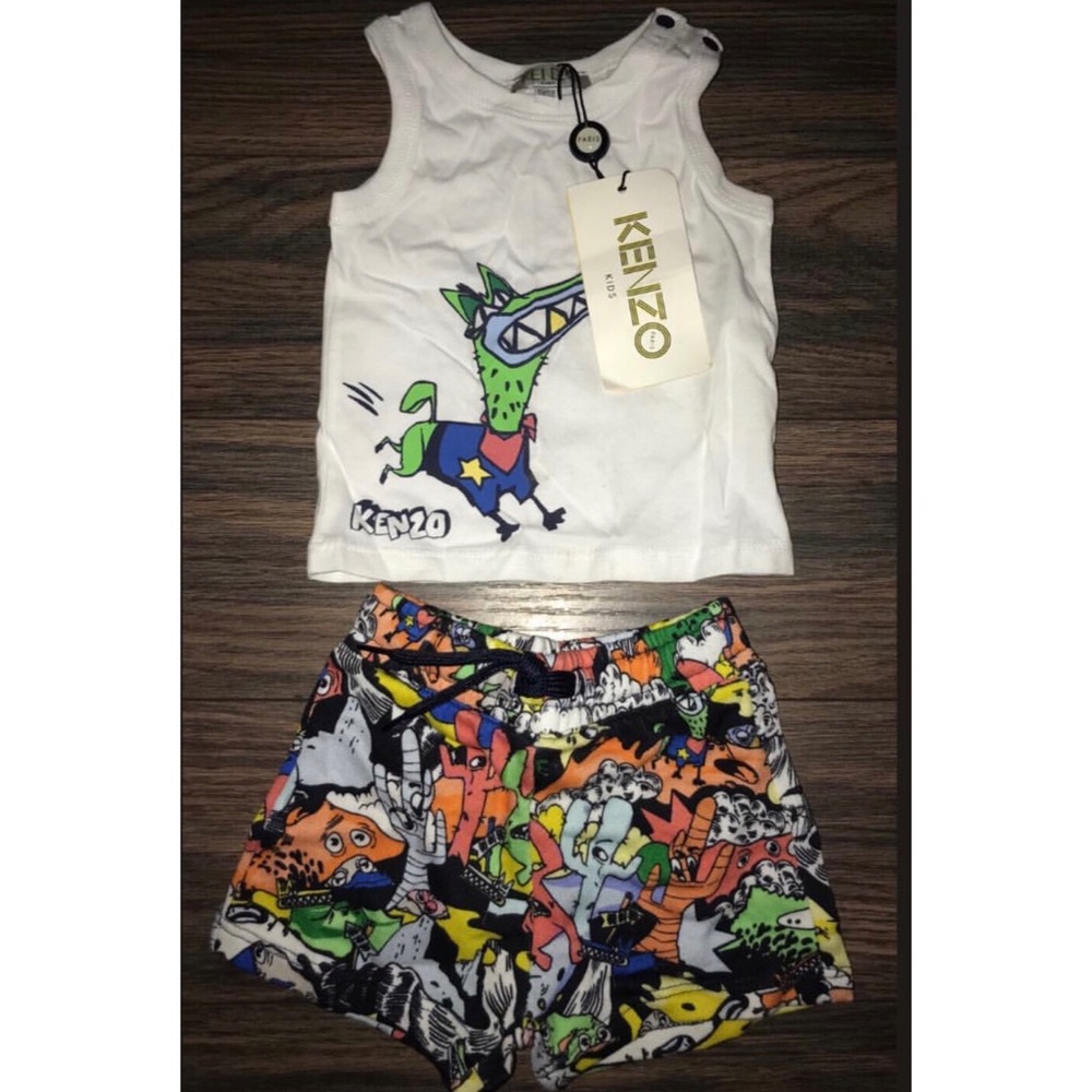 Baby boys shorts set
